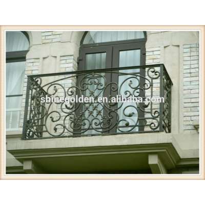 L shape modern design house decor balcony handrail