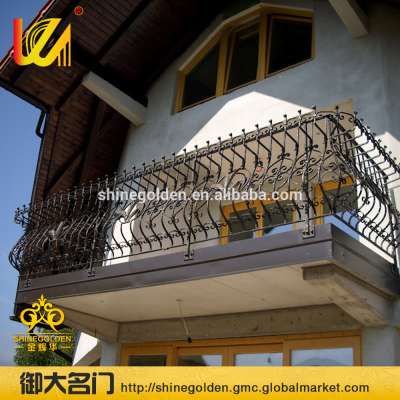 Beautiful appearance stair railings outdoor professional custom