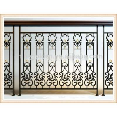 Balcony steel grill handrails design