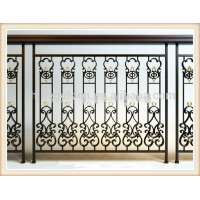 Balcony steel grill handrails design