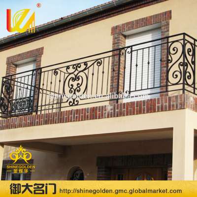 New style metal stair handrail bright color