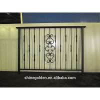 Cheap Simple Balcony Used Wrought Iron Railing Design