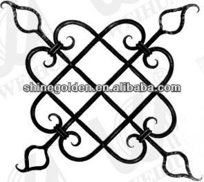 canton wrought iron gate and fence decorative floral decks