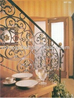 New Design Stair Railling Iron wrought iron component